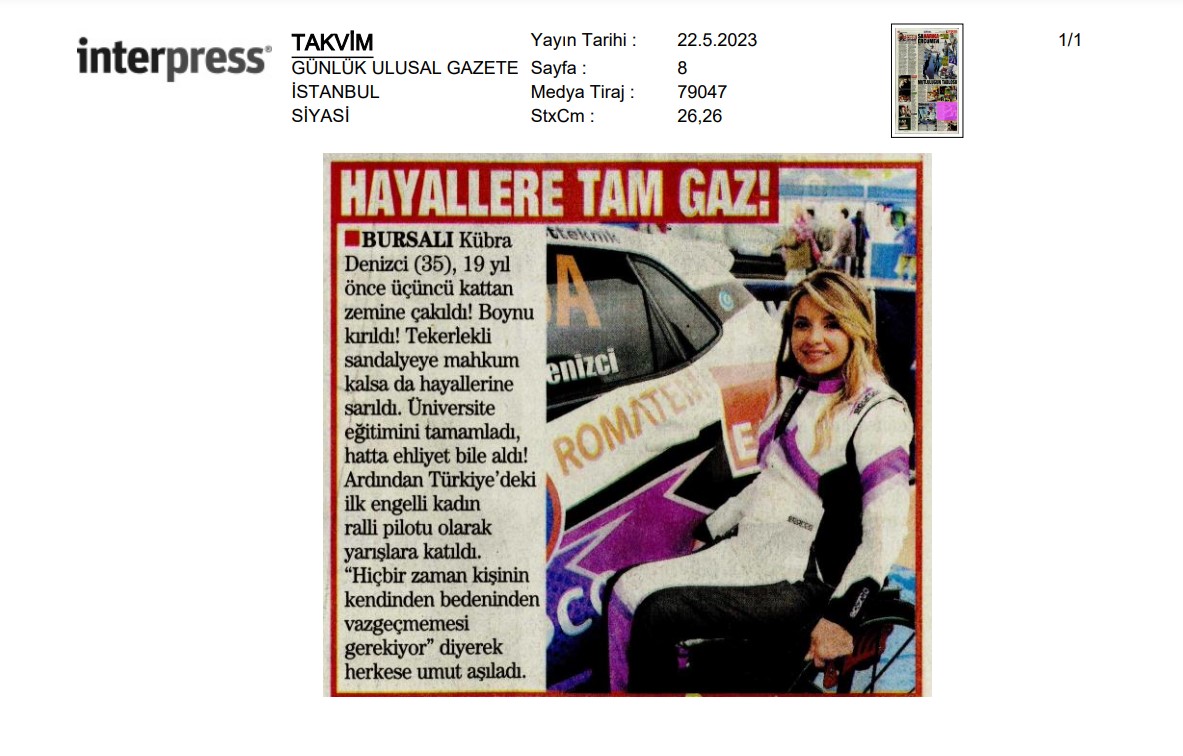 Takvim Gazetesi Haberi